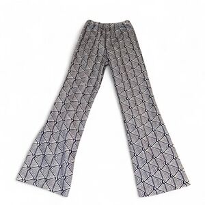 Vintage Bell Bottom Flare Festival Pants Dopamine 70s 80s Groovy‎